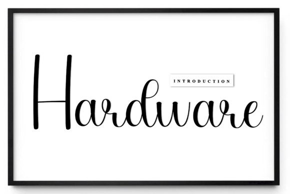 Hardware: The Handwritten Font That Brings Character to Your Brand