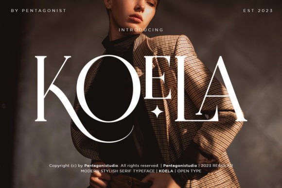 Koela: A Modern Serif with a Magical Twist