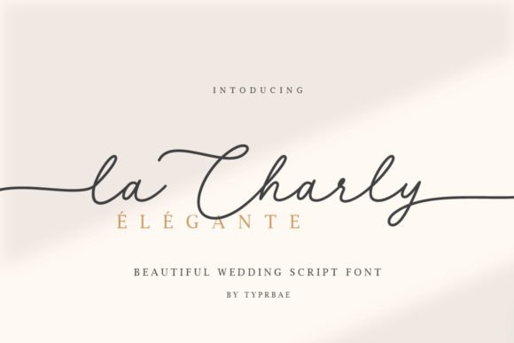La Charly: A Script Font with a Romantic Heart
