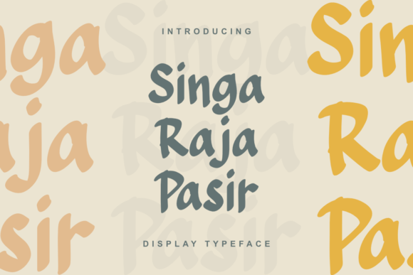 Singa Raja Pasir: Desert-Inspired Design for Bold Branding
