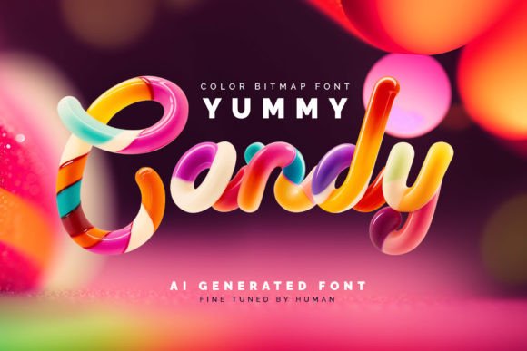 Yummy Candy: A Sweet Treat for Modern Design Projects